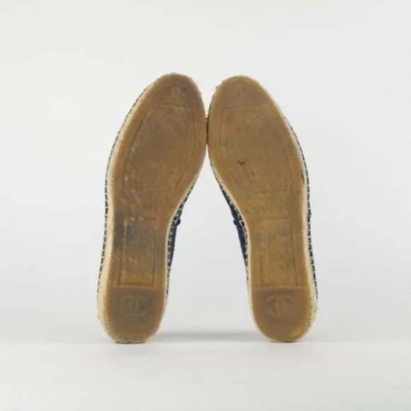 Chanel Denim CC Espadrilles - Picture 6 of 10